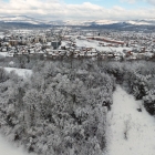 Kotor Varoš panorama zima